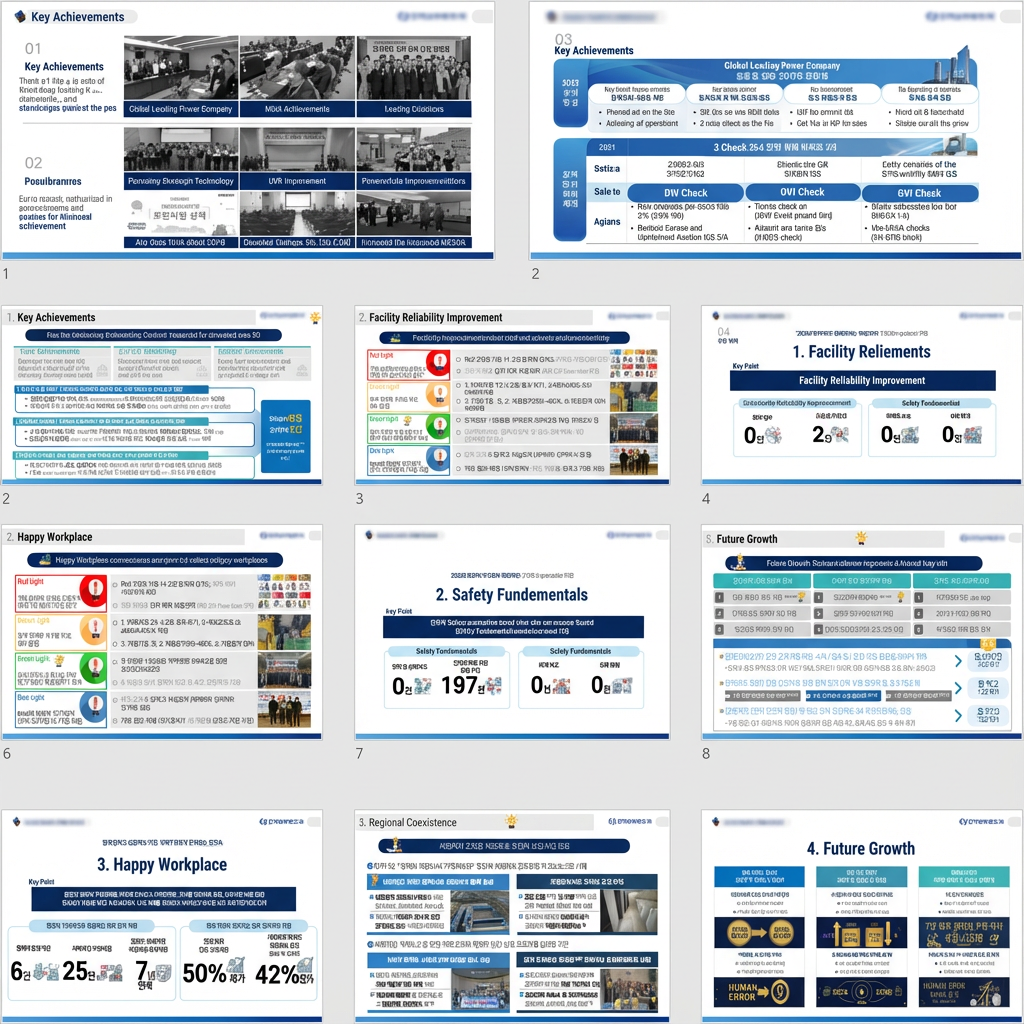 기업 성과 보고서