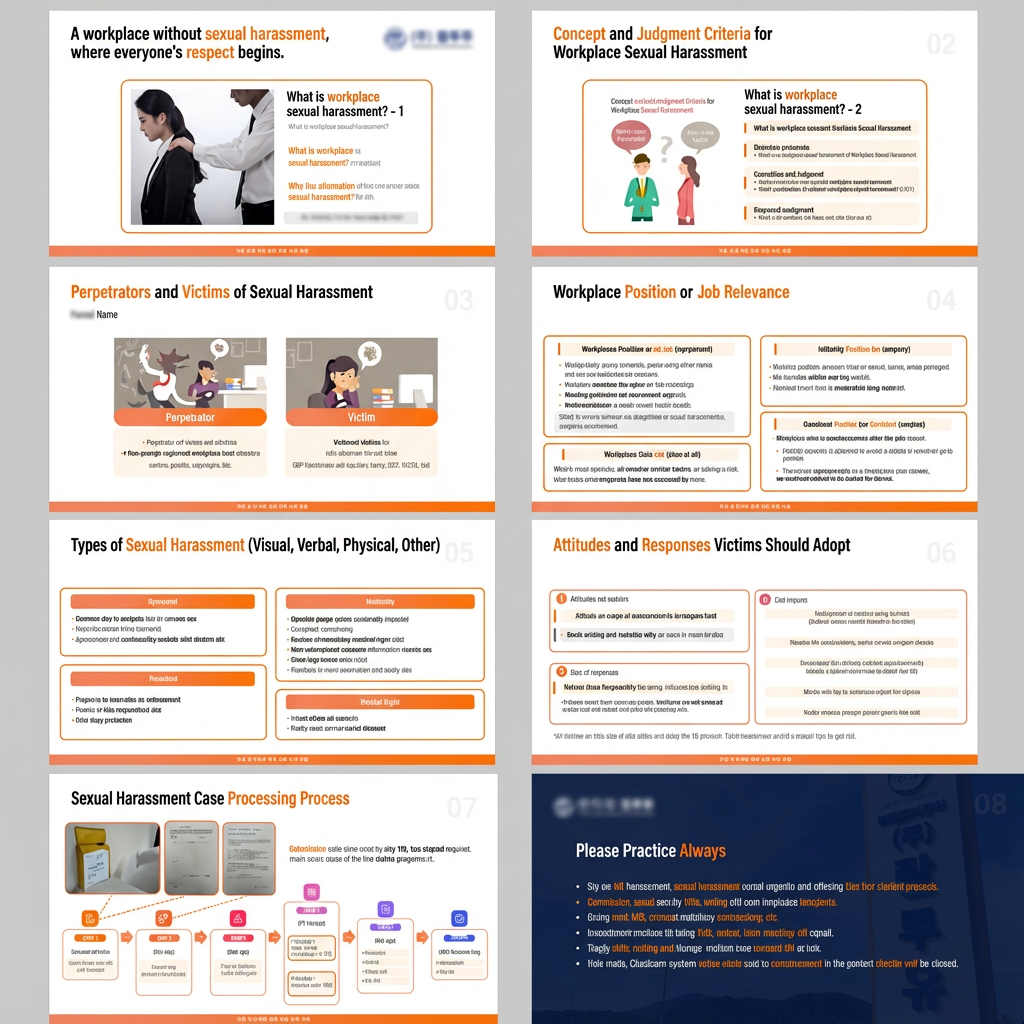 직장 내 성희롱 예방