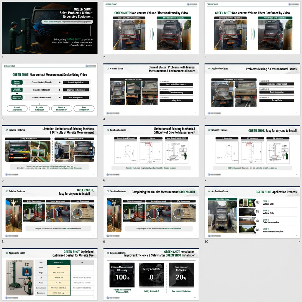 GREEN SHOT 측정 솔루션